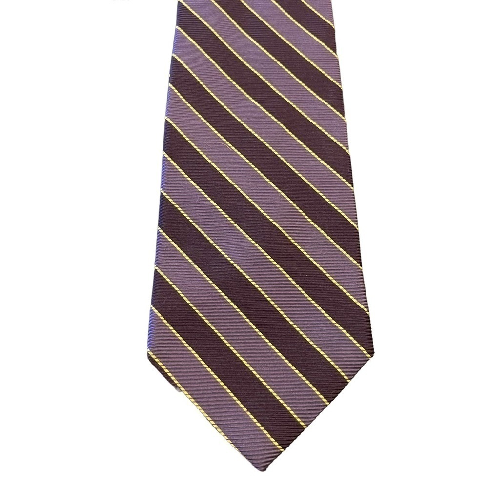 BROOKS Brothers Diagonal Striped Silk Tie